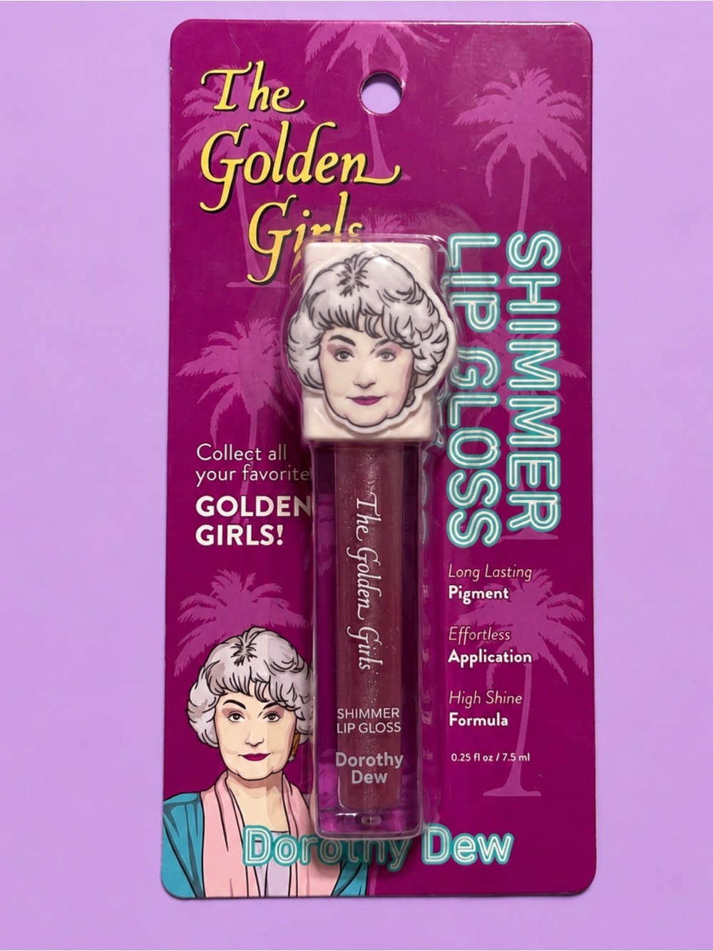 The Golden Girls Shimmer Lip Gloss Dorothy Dew